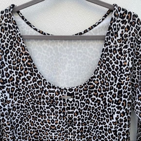 *50% OFF! Kardashian Kollection leopard cheetah dress XL - Picture 5 of 8
